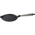 Carl Victor - Pandekagejern i støbejern Diameter 23 cm - Sort - Stegepander & grillpander - - Homeroom