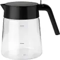 Stelton Serveringskande NOHR 1,2 l, sort, glas, Stelton