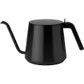 Stelton Kogekedel NOHR 1,0 l, sort, rustfrit stål, Stelton
