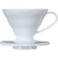 Hario V60 filterhållare Porslin Vit 1-kopps - Ceramic dripper 01 size