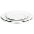 Pillivuyt Plate flat Sancerre 24 cm White