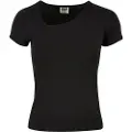 Urban Classics Organic Asymmetric Neckline T-shirt hvid