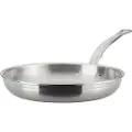 Hestan - Stegepande ProBond diameter 28 cm - Krom - Stegepander & grillpander - - Homeroom