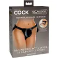 King Cock Elite Beginner's - strap-on trusse (sort)