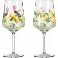 Ritzenhoff - Sommertau vinglas 2-p - Flerfarvet - Vinglas - - Homeroom