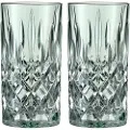 Nachtmann Longdrinkglas NOBLESSE FRESH COLORS 395 ml, sæt med 2 stk, mint, Nachtmann