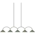 Globen Lighting - Pendel Curve 5 - Grøn - Loftpendler - - Homeroom
