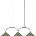 Globen Lighting - Pendel Curve 3 - Grøn - Loftpendler - - Homeroom