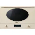 Smeg Colonial 850w Indbygget Mikrobølgeovn Med Grill