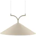 Globen Lighting - Pendel Curve 50 - Beige - Loftpendler - - Homeroom