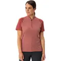 Vaude Bike Tamaro Half Zip Iv T-shirt Med Korte ærmer