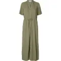 Selected Viva-damina Sun Dress Kortærmet Lang Kjole
