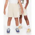 Nike Sportswear Club Fleece-shorts i french terry til større børn - brun