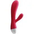 Cotoxo Dolphin & baby - genopladelig klitorisarm vibrator (rød)