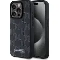 Karl Lagerfeld Klhmp15xpkhporpk Iphone 15 Pro Max 6.7 Leather Monogram Telefonetui