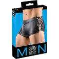 Svenjoyment Underwear - side-snøret mat boxer (sort) - M
