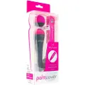 PalmPower Wand - massager med powerbank (pink-grå)