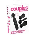 Couples Choice - genopladelig varmende vibrator (sort)