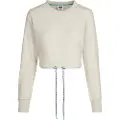 Urban Classics Crop Top Oversized Cropped Crewneck T-shirt Med Lange ærmer