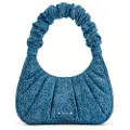 JW PEI Gabbi Ruched Denim Håndtaske