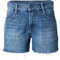 G-Star G-Startil kvinder. D26272-D788-H127 Kort Judee blå (32), Casual, Denim, Økologisk bomuld, Bæredygtig