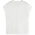 Scotch & Soda Ladder Detail Loose Fit Ærmeløs V-hals T-shirt