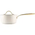 Heirol - Royal Pearl kasserolle med låg 18 cm Heirol - Hvid - Stegepander & grillpander - - Homeroom
