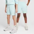 Nike Sportswear Club Fleece-shorts i french terry til større børn - blå