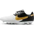 Nike Premier 3 FG Low Top-fodboldstøvler - hvid