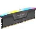 Corsair Vengeance RGB DDR5-6000 - 16GB - CL36 - Dual Channel (2 pcs) - AMD EXPO & Intel XMP - Grå med RGB
