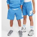 Nike Sportswear Club Fleece-shorts i french terry til større børn - blå