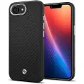 Spigen iPhone 16e Spigen Enzo Aramid Mag Cover - MagSafe-kompatibel - Sort / Naturlig