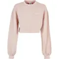 Urban Classics Cropped Small Embroidery Terry Sweatshirt