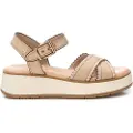 Carmela Carmelatil kvinder. 16224502-BEIGE Sandaler i læder 162247 beige (39), 3-5 cm, Spænder, Casual