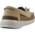 HeyDude HeyDudetil mænd. HD43154 Bådsko Welsh Grip Mesh sort (43), Beige, Stof, Fast, Blonder, Casual