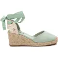 Refresh Refreshtil kvinder. 17264206-AQUA Espadriller 172642 grøn (36), 5-8 cm, Blonder, Casual