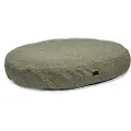 Designed By Lotte Oval hundepude Yndis - grøn: L 100 x B 70 x H 15 cm