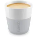 Eva Solo Espressokop 80 ml, sæt med 2 stk, med silikonebetræk, lysegrå Eva Solo