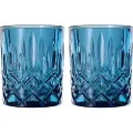Nachtmann - Glas Noblesse Tumbler 29,5 cl, 2-pak - Blå - Drikkeglas - - Homeroom