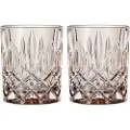 Nachtmann Whiskeyglas NOBLESSE COLORS, sæt med 2, 295 ml, taupe, Nachtmann
