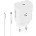 Nedis Wcpdl20w112wt Usb-c Vægoplader