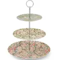 Spode - Kagefad i tre etager Morris& Co - Flerfarvet - Serveringsfade - - Homeroom