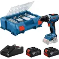 Bosch Gsr 18v-65 + 2 Bat Procore​ 4.0 Ah + 82 Ac Elektrisk Skruetrækker
