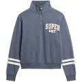 Superdry Athletic Applique Halv Lynlås Sweatshirt