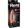 Real Feel Deluxe No.5 - realistisk, naturtro vibrator (hudfarvet)