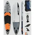 Light ISUP Platin Series Freeride 12'4" X 33" SUP board mønster