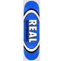 Real Team Classic Oval 8.5" Skateboard deck mønster