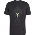Adidas Tennis Racket Graphic T-shirt Med Korte ærmer