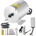 Vevor 1800W elektrisk børsteløs DC-motorsæt - 48V 4500 o/min motor med opgraderet hastighedsregulator og fodpedalgaspedalsæt til gokarts, elcykel, motorcykel, scooter, gør-det-selv