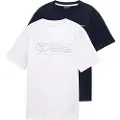 Tom Tailor 1047047 T-shirt Med Korte ærmer 2 Enheder